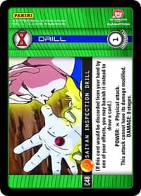 Saiyan Inspection Drill - Panini: Evolution - Dragon Ball Z TCG card