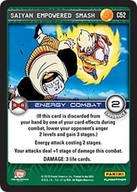 Saiyan Empowered Smash - Panini: Evolution - Dragon Ball Z TCG card