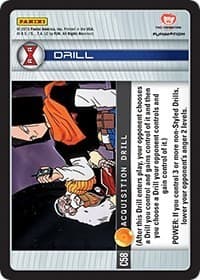 Acquisition Drill - Panini: Evolution - Dragon Ball Z TCG card