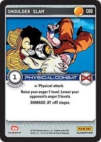 Shoulder Slam - Panini: Evolution - Dragon Ball Z TCG card