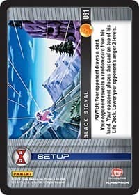 Black Signal - Panini: Evolution - Dragon Ball Z TCG card