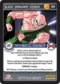 Black Shoulder Charge - Panini: Evolution - Dragon Ball Z TCG card