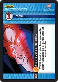 Blue Awakening Drill - Panini: Evolution - Dragon Ball Z TCG card