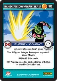 Namekian Downward Blast - Panini: Evolution - Dragon Ball Z TCG card