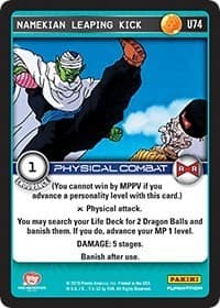 Namekian Leaping Kick - Panini: Evolution - Dragon Ball Z TCG card