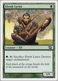 Elvish Lyrist - 8th Edition - Magic: The Gathering card