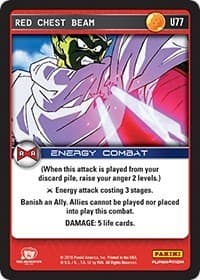 Red Chest Beam - Panini: Evolution - Dragon Ball Z TCG card