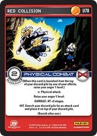 Red Collision - Panini: Evolution - Dragon Ball Z TCG card