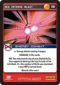 Red Intense Blast - Panini: Evolution - Dragon Ball Z TCG card