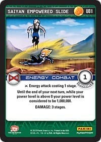 Saiyan Empowered Slide - Panini: Evolution - Dragon Ball Z TCG card