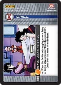 Black Learning Drill - Panini: Evolution - Dragon Ball Z TCG card