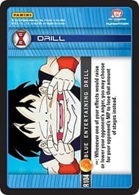 Blue Entertaining Drill - Panini: Evolution - Dragon Ball Z TCG card