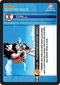 Blue Transportation Drill - Panini: Evolution - Dragon Ball Z TCG card