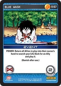 Blue Wash - Panini: Evolution - Dragon Ball Z TCG card