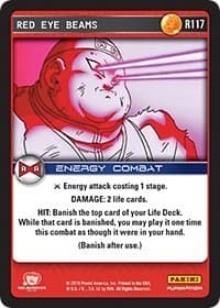 Red Eye Beams - Panini: Evolution - Dragon Ball Z TCG card