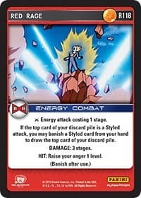 Red Rage - Panini: Evolution - Dragon Ball Z TCG card