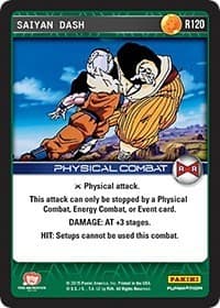 Saiyan Dash - Panini: Evolution - Dragon Ball Z TCG card