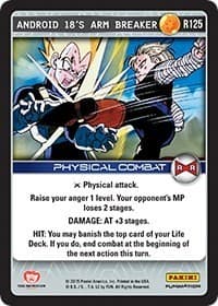 Android 18's Arm Breaker - Panini: Evolution - Dragon Ball Z TCG card