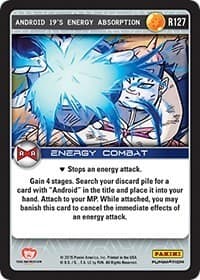 Android 19's Energy Absorption - Panini: Evolution - Dragon Ball Z TCG card