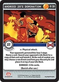 Android 20's Domination - Panini: Evolution - Dragon Ball Z TCG card