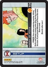 Moment of Peace - Panini: Evolution - Dragon Ball Z TCG card