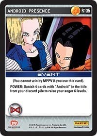 Android Presence - Panini: Evolution - Dragon Ball Z TCG card