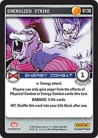 Energized Strike - Panini: Evolution - Dragon Ball Z TCG card