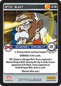 Optic Blast - Panini: Evolution - Dragon Ball Z TCG card
