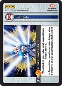Hidden Power Drill - Panini: Evolution - Dragon Ball Z TCG card