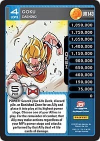 Goku - Dashing - Panini: Evolution - Dragon Ball Z TCG card