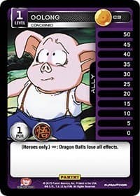 Oolong - Concerned - Panini: Movie Collection - Dragon Ball Z TCG card