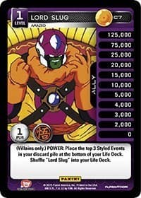 Lord Slug - Amazed - Panini: Movie Collection - Dragon Ball Z TCG card