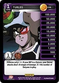 Turles - Fighter - Panini: Movie Collection - Dragon Ball Z TCG card