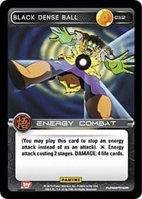 Black Dense Ball - Panini: Movie Collection - Dragon Ball Z TCG card