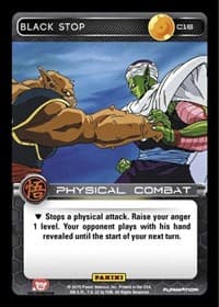 Black Stop - Panini: Movie Collection - Dragon Ball Z TCG card
