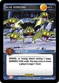 Blue Minions - Panini: Movie Collection - Dragon Ball Z TCG card