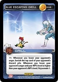 Blue Escaping Drill - Panini: Movie Collection - Dragon Ball Z TCG card