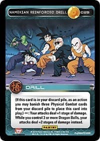 Namekian Reinforced Drill - Panini: Movie Collection - Dragon Ball Z TCG card