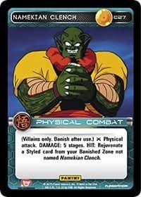 Namekian Clench - Panini: Movie Collection - Dragon Ball Z TCG card