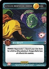 Namekian Reinforced Charge - Panini: Movie Collection - Dragon Ball Z TCG card