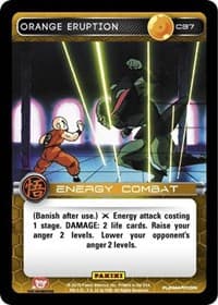 Orange Eruption - Panini: Movie Collection - Dragon Ball Z TCG card