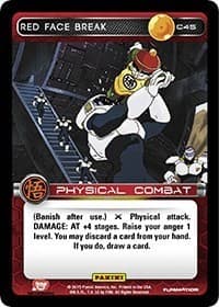 Red Face Break - Panini: Movie Collection - Dragon Ball Z TCG card