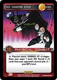 Red Vaulted Kick - Panini: Movie Collection - Dragon Ball Z TCG card