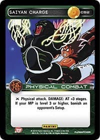 Saiyan Charge - Panini: Movie Collection - Dragon Ball Z TCG card