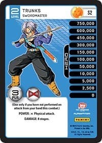 Trunks - Swordmaster (Rainbow Parallel Foil) - Panini: Evolution - Dragon Ball Z TCG card