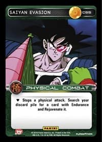 Saiyan Evasion - Panini: Movie Collection - Dragon Ball Z TCG card