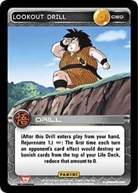 Lookout Drill - Panini: Movie Collection - Dragon Ball Z TCG card