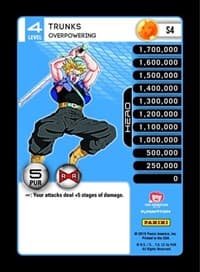 Trunks - Overpowering (High Tech Foil) - Panini: Evolution - Dragon Ball Z TCG card