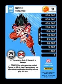 Goku - Motivated (Rainbow Parallel Foil) - Panini: Evolution - Dragon Ball Z TCG card