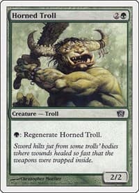 Horned Troll - 8th Edition - Magic: The Gathering card